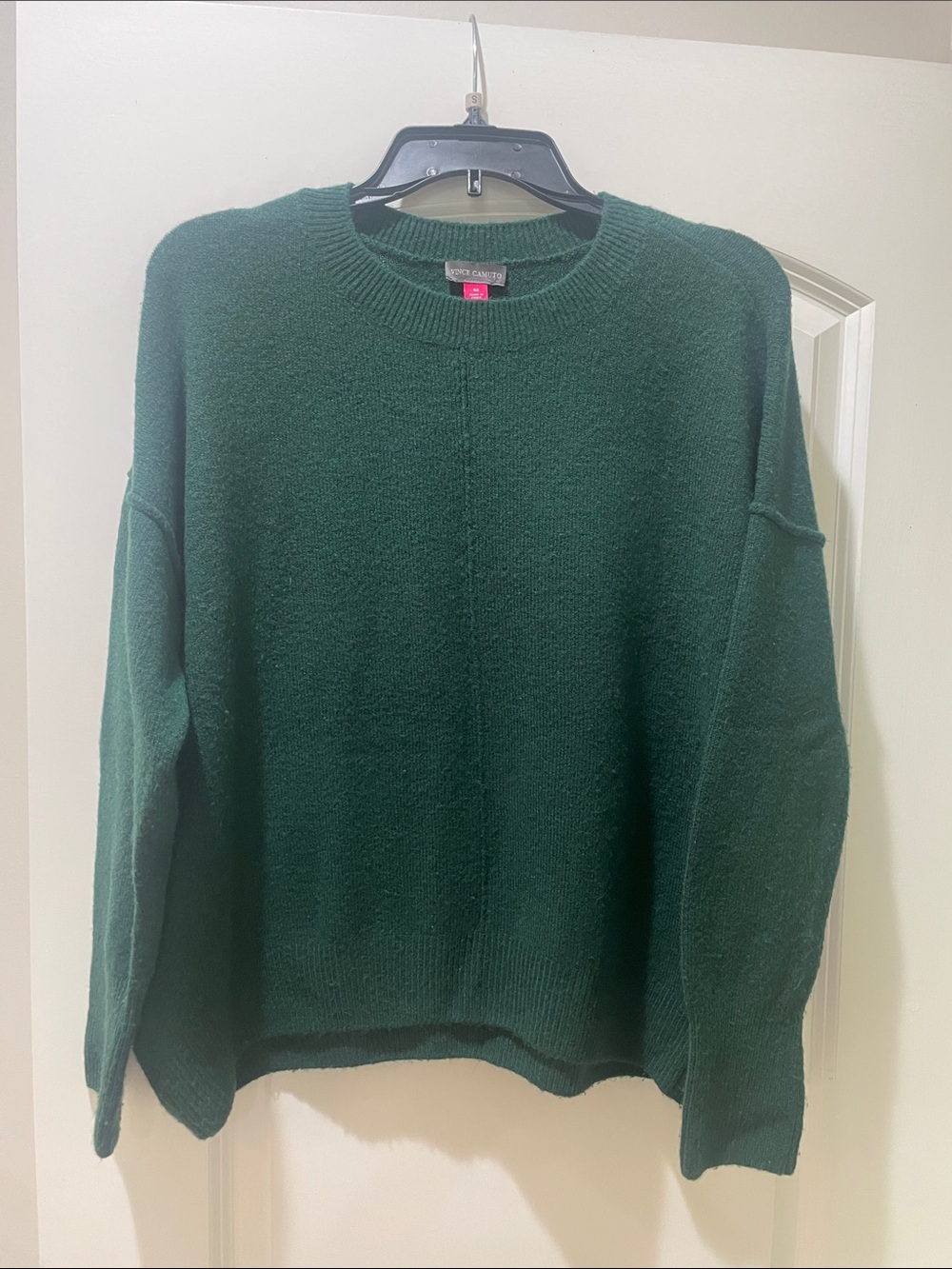 Vince Camuto Forest Green Crewneck Sweater